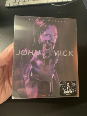 JOHN WICK 2 Novamedia Steelbook Blu-ray Lenticular Nova эксклюзивный ограниченный выпуск обложка - Изображение 1 из 4