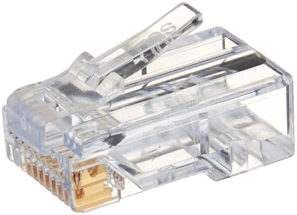 100010B EZ-RJ45 Cat6 Connector, 100-Pack - Image 1 of 1