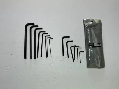 NOS vintage Craftsman 14 piece metric hex key set short&long arm 2mm to 8mm USA - Image 1 of 4