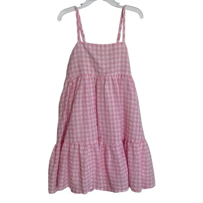 VESTIDO LULU BEBE MOLLIE CORREA ESPAGUETI - ROSA NUEVO CON ETIQUETAS TALLA 7  Foto 1 de 3