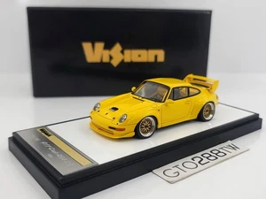 Make Up Vision 1:43 Porsche 911(993) Cup RSR 3.8 1996 Speed Yellow (VM153E) - Picture 1 of 8