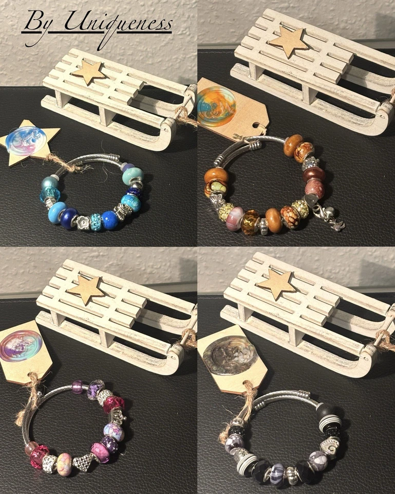 Einzigartige Bettler-Armreifen NEU (ohne nervigen Verschluss)In mehreren Farben - Bild 1 von 4