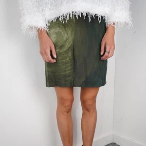 Prada FW2003 spiral print silk skirt - Picture 1 of 5