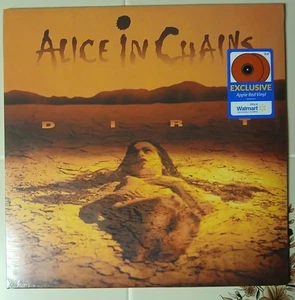 Alice in Chains Dirt Vinyl 2 LP Walmart Exclusive Apple Red Vinyl New - Picture 1 of 4