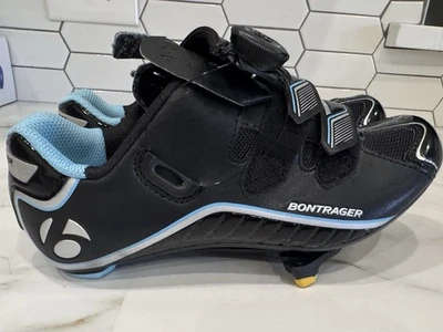 Zapato de carretera Bontrager Sonic para mujer 6,5 negro azul UE 38 ciclismo Foto 1 de 4