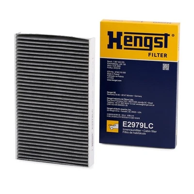 HENGST FILTER E2979LC Filtre d'habitacle à charbon actif pour CITROËN C4 II (B7) - Photo 1/4