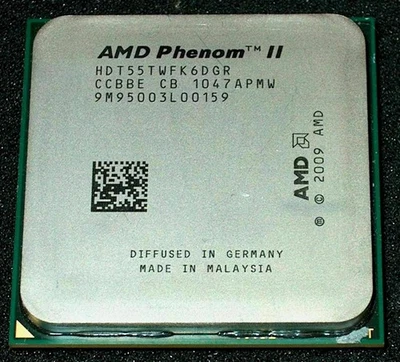 AMD Phenom II X6-1055T HDT55TWFK6DGR 2.8 GHz 667 MHz Socket AM3 CPU Processor - Image 1 of 4