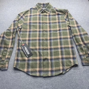 Mountain Khakis Flannel Shirt Mens Medium Homestead Long Sleeve Classic Fit $75 - Picture 1 of 14