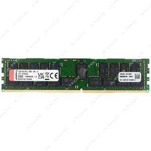 Kingston 32GB DDR4-2666 PC4-21300 2Rx4 ECC RDIMM Server Memory RAM KTD-PE426/32G - Picture 1 of 2