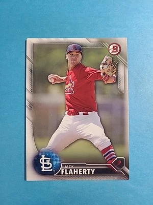 Jack Flaherty 2016 Bowman Prospects Baseball Card # BP89 I7167 - Image 1 of 2