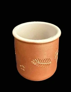 Mini ollas de terracota de bronce felices fiestas 2023 La Fermiere "Joyeuses Fete" - Imagen 1 de 6