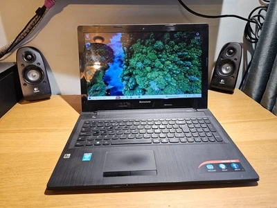 15" Lenovo G50-80 Core i3-5005U 2.0GHz 8GB 128GB Black Windows 10 Laptop - Image 1 of 4