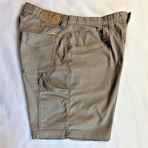 Mountain Khakis Shorts Men's 36 x 10" Inseam Tan Outdoor Workwear Multi-Pockets - Picture 1 of 8