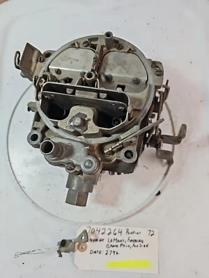 Carburador original vintage 7042264 2792 Pontiac LeMans Firebird Grand Prix 1972 Foto 1 de 4