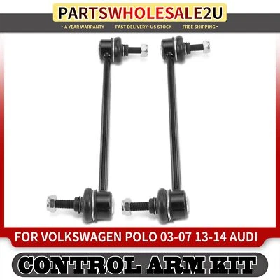 Barra estabilizadora lateral delantera enlace para Volkswagen Polo Audi A1 Seat Cordoba Ibiza Foto 1 de 4