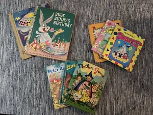 Vintage MOTHER GOOSE BOOK McNally Junior Elf 1966 Ephemera + others LOT - Picture 1 of 10