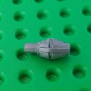 LEGO Grenade Minifigure Weapon Silver Handheld Throwing Marvel Superhero Bomb - Picture 1 of 1