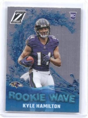 2022 Zenith #RW-KH Kyle Hamilton Rookie Wave - Image 1 of 2