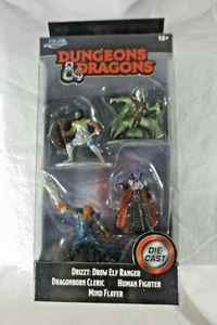 Jada Toys  Dungeons & Dragons - Die Cast Figures - Human, Cleric, Flayer, Ranger - Picture 1 of 2