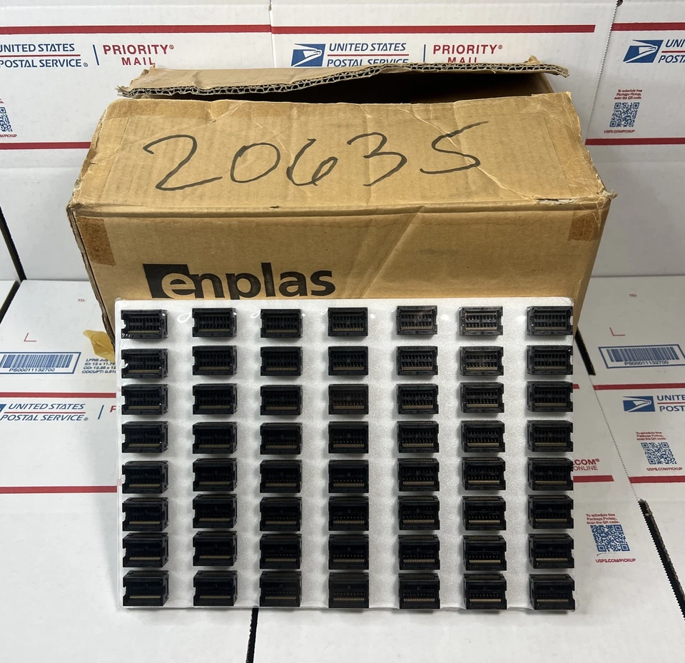 56X LOT -ENPLAS OTS-54-0.8-04 IC Test /Burn In Socket TSOP54 0.8mm Pitch 54 Pin - Image 1 of 4