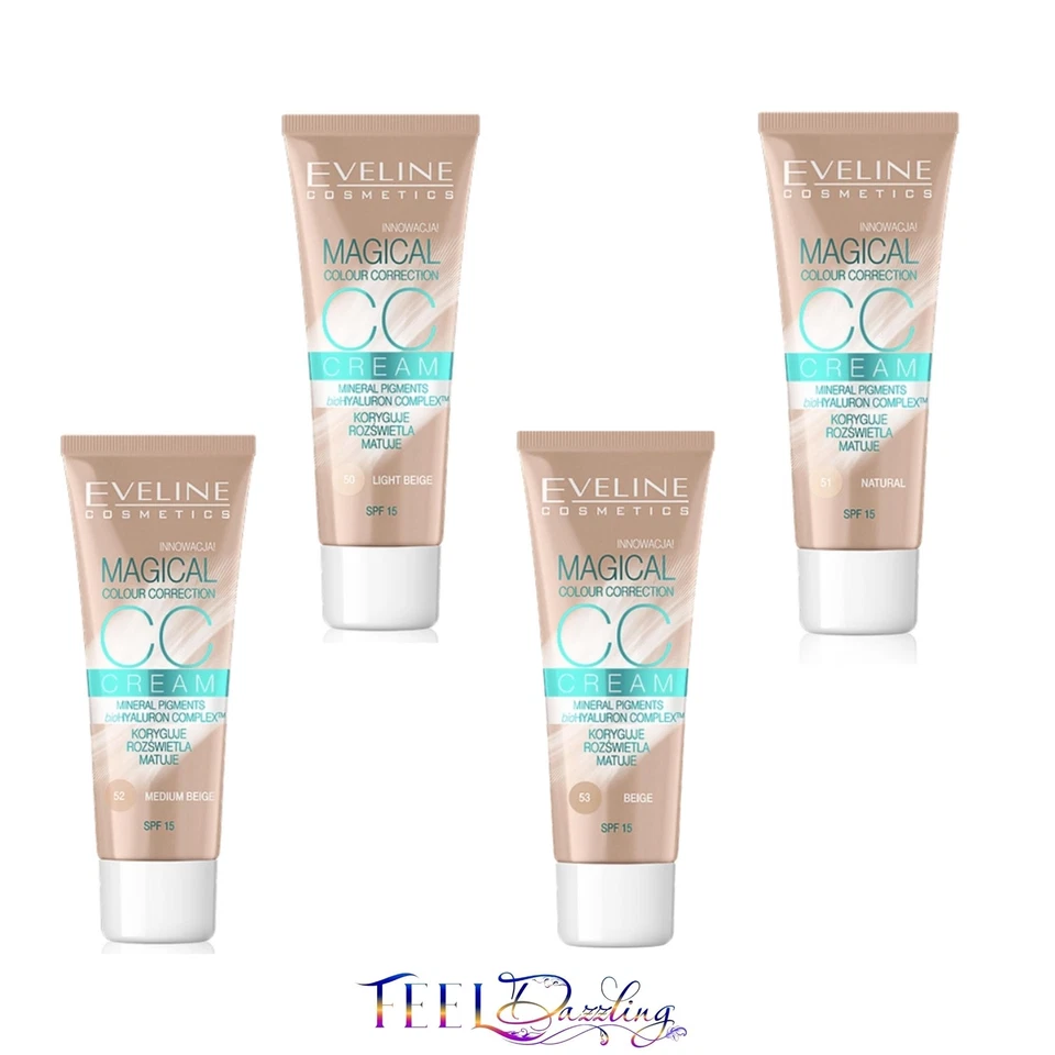 Eveline Magical CC Foundation Magical Colour Correction Cream SPF15 - Image 1 of 1