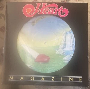HEART MAGAZINE PICTURE DISC RECORD, OPENED, BUT MINT, LIMITED EDITION 88441 - Picture 1 of 5