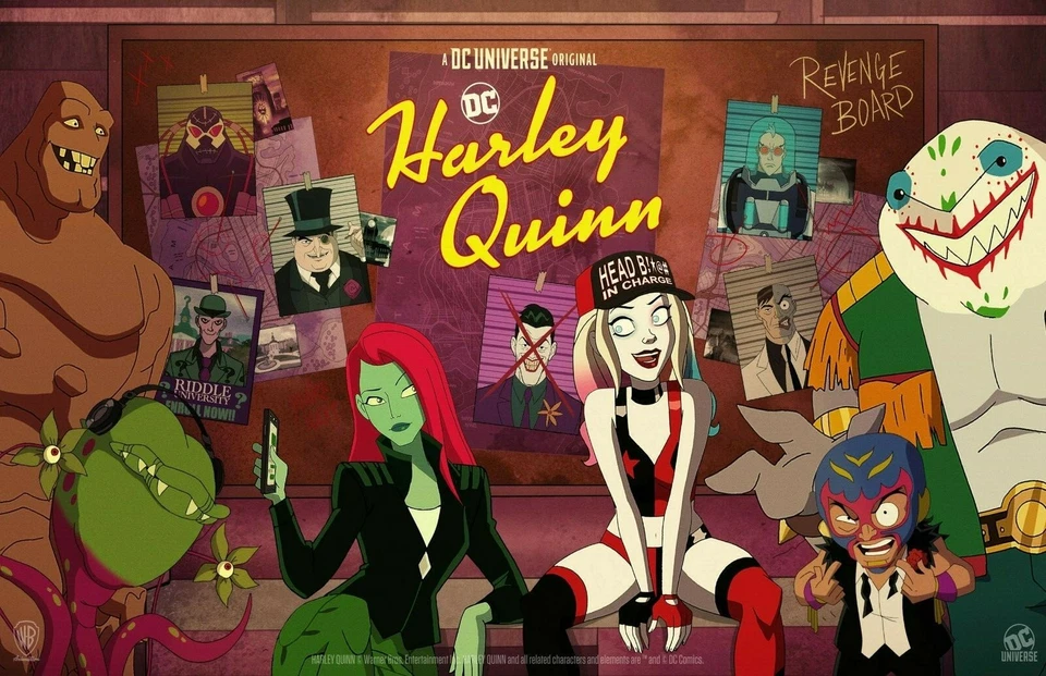 Harley Quinn poster  -  11 x 17 inches  - Image 1 of 1