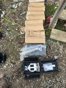 Fiber Optic Splice Enclosure 2-Port OTE Charles Case - Afbeelding 1 van 3