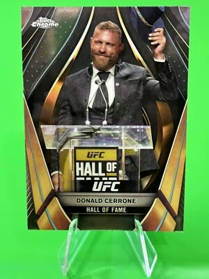 💥💥2024 Topps Chrome UFC Hall of Fame #EMB-5 Donald Cerrone!💥💥 - Image 1 of 4