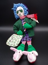 Maxine Hallmark Shoebox “Let Maxine take the job!” 16" Holiday Plush Doll Nwt