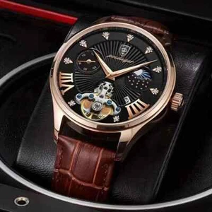 POEDAGAR Luxury Luminous Men's Quartz Watch Waterproof Watch | SAME DAY SHIPPING - Picture 1 of 4