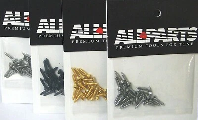 Pickguard / Control Plate Screws (Pk of 20) Choice of 5 Finishes - Allparts USA