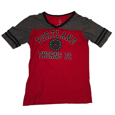 Camisa cómoda informal manga corta mediana de fútbol para mujer Portland Thorns FC Foto 1 de 4