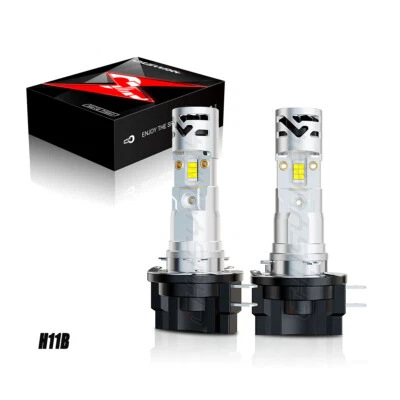 For Hyundai Entourage 2007-2010 H7 H11B LED Headlight Low Beam Bulbs 6000K - Image 1 of 4