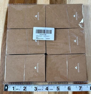 200 pz carte orecchini kraft collana espositori con fatto a mano in bianco - Foto 1 di 5