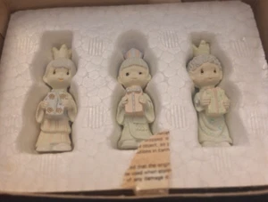 The Precious Moments Collection Three Kings Miniature Pewter Set e9621USC2 - Picture 1 of 4