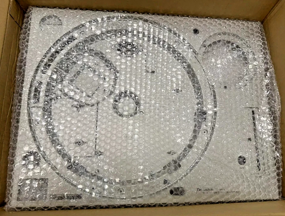 Technics SL 1200 MK5 prata OG painel de rodapé de gabinete peça genuína #RKM0101H-S - Imagem 1 de 1