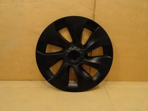 2020 - 2024 Tesla Model Y 19" Kavanic Hub Cap Wheel Cover 7 Spoke Matte Black - Picture 1 of 16