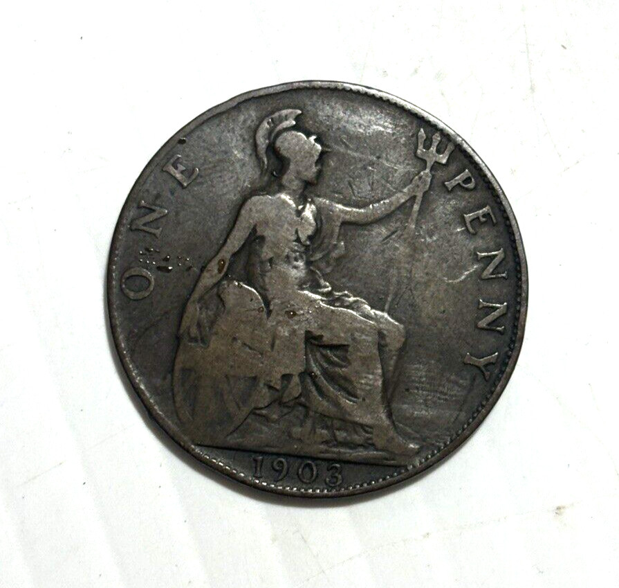 1903年イギリスブロンズペニー　エドワード王 1903 Year UK Pennies for sale | eBay