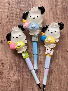 Handmade beaded pens! Sanrio's Pochacco! Gifts,basket filler,party, Journal,teen - Picture 1 of 17