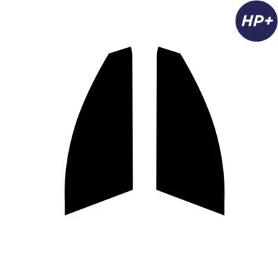 For Volvo S90 4-door Saloon 2016+ Carbon Pre Cut Window Tint Front Premium HP+ - Image 1 of 4