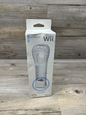 Nintendo Wii Motion Plus Attachment Adapter OEM Original - NEW & SEALED - Image 1 of 4