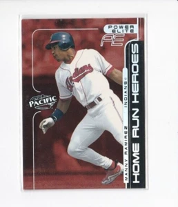 MANNY RAMIREZ 1999 PACIFIC HOME RUN HEROES INSERT POWER ELITE CARD-SHIPS FREE - Picture 1 of 24