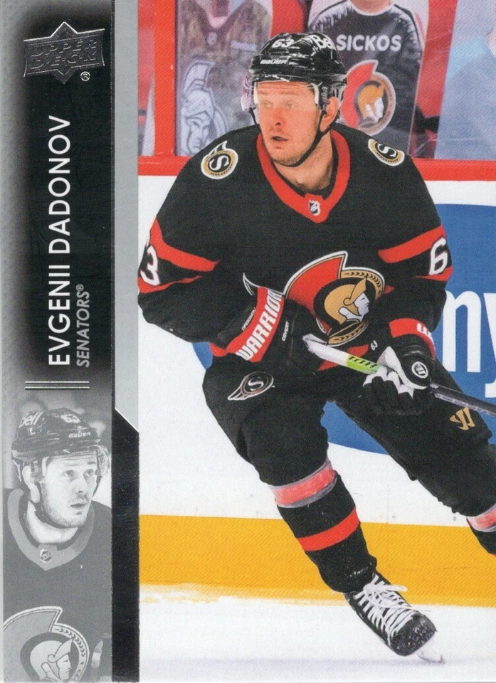 21-22 2021-22 Upper Deck 1 Evgenii Dadonov #128-Senators - Image 1 of 1