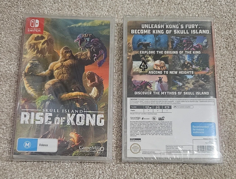 Skull Island Rise of Kong Nintendo Switch - - TRACKING