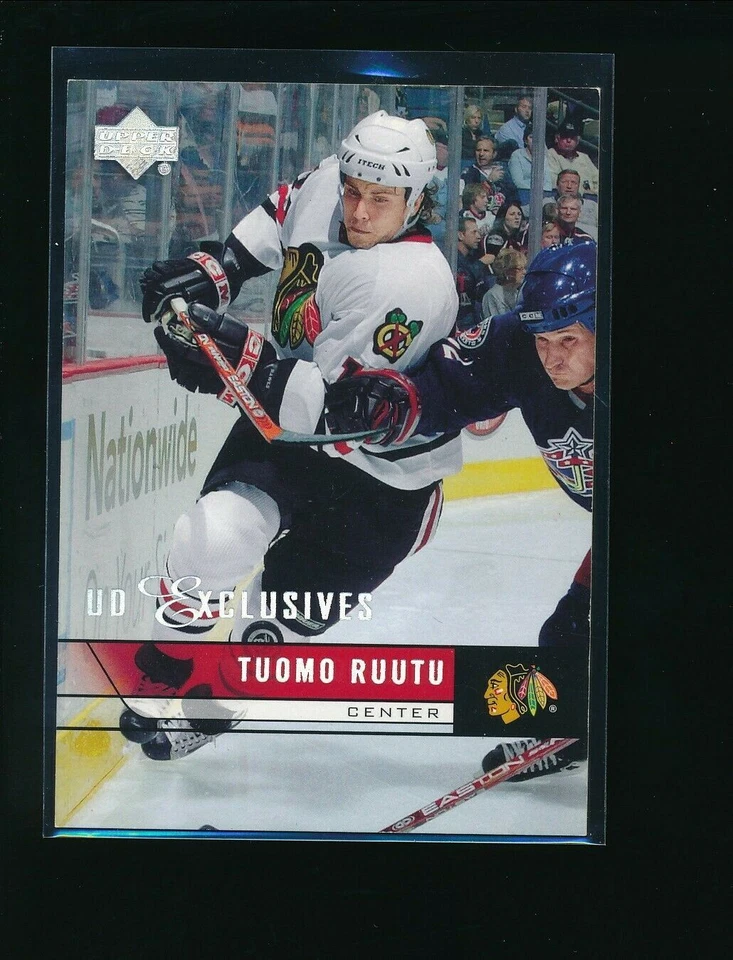 2006-07 Upper Deck Exclusives #42 Tuomo Ruutu 5/100 - Image 1 of 1