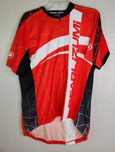 Pearl Izumi Custom Select Jersey XL Red White Logo Polyester - Picture 1 of 15