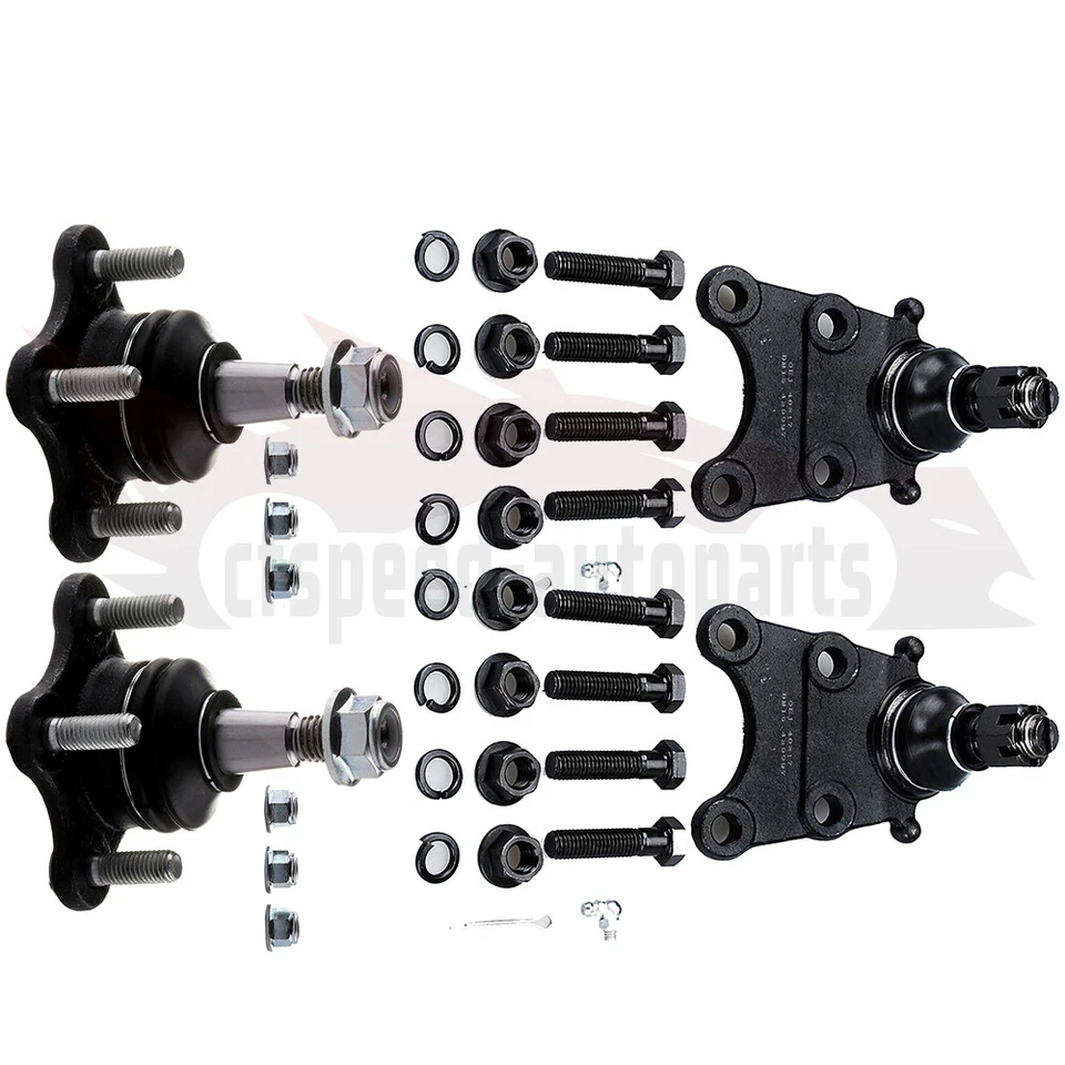 4pcs Front Upper Lower Ball Joints for 2004 2005 2006-2012 Chevrolet Colorado - Image 1 of 1