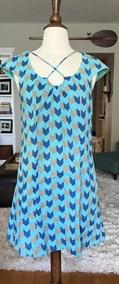 Vestido Marc by Marc Jacobs Y2K Algodón Patrón Geométrico - Talla Pequeña Foto 1 de 4