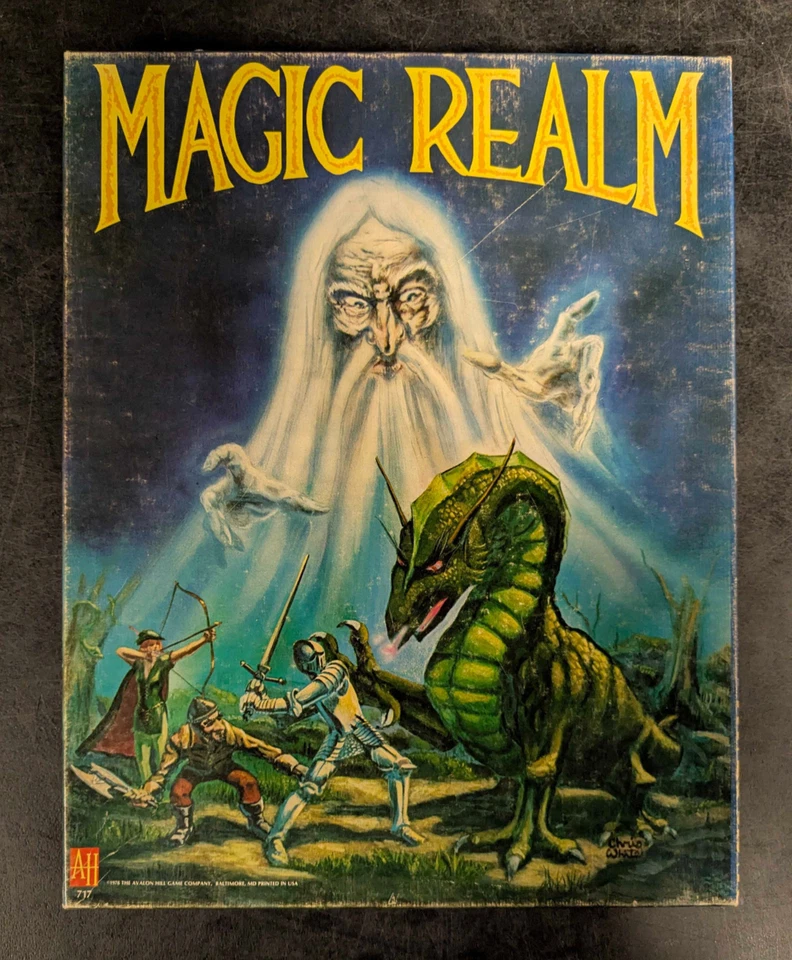 Magic Realm First Edition Vintage Board Game 1979 by Avalon Hill Game Co (Used) - Image 1 of 4